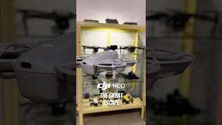 DJI Neo Escapes the Drone Cage 🥴 shorts djineo youtubeshorts [upl. by Llertnauq638]