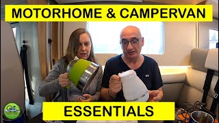 Motorhome amp Campervan Essential Equipment amp Accessories [upl. by Pantin]