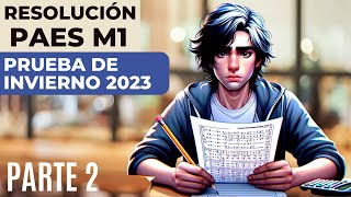 📚 PAES M1 Parte 22  TODAS las RESPUESTAS [upl. by Langille320]