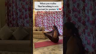 naukasana to Bhunamanasana yogainspiration coreworkout youtubeshorts yogalife yogameditation [upl. by Alena]