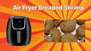 Air Fryer Breaded ShrimpHow To Cook [upl. by Muhcon471]