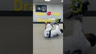 BJJ Kiss of the dragon 🐉 reverse Delariva Jiu Jitsu [upl. by Areic]