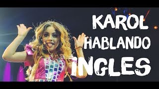 Karol hablando ingles  soy luna live [upl. by Jews]