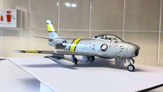 Academy F86F30 Sabre 12276 [upl. by Yssirc249]