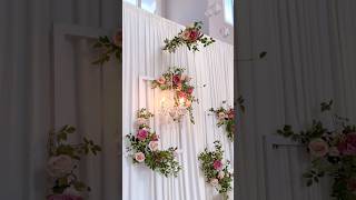 DIY Floral Frame Backdrop [upl. by Delisle]