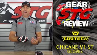 Cortech Chicane V1 ST Glove Review  Sportbike Track Gear [upl. by Gillian651]