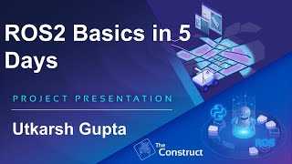 Utkarsh Gupta ROS 2 Basics Python Project Presentation [upl. by Zenia]