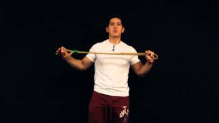 Ejercicio para biceps curl ligas [upl. by Enajiram]