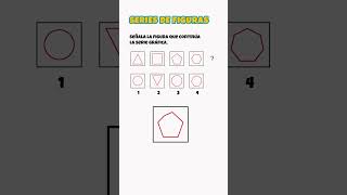 Cómo Resolver Ejercicios de Series de Figuras Geométricas  Ejemplo Explicado [upl. by Lehcyar]