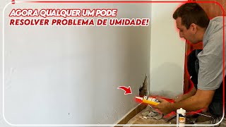 COMO RESOLVER DE VEZ E PRA SEMPRE PROBLEMA DE UMIDADE DO SOLO ASCENDENTE OU POR CAPILARIDADE [upl. by Olodort661]