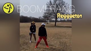 BECKY G  BOOMERANG  ZUMBA  REGGAETON  CHOREO  JENNIEZUMBA2 [upl. by Blackington]