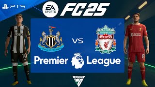 FC 25 Newcastle vs Liverpool  Premier League 202425  PS5 [upl. by Banky]