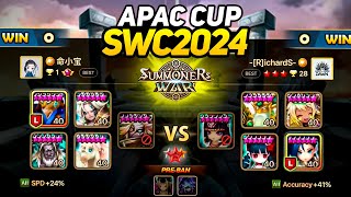 KELIANBAO vs RICHARDS BO5 SWC2024 APAC CUP Quarterfinal  Summoners War [upl. by Hnahym616]