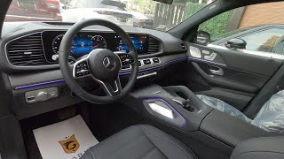 استعراض مواصفات مرسيدس GLE 450 4matic 2023 لون فضي [upl. by Lucian223]