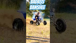 Badass New Banshee Testing backyardmafia trending dirtdrags atvracing sendit racing race [upl. by Nraa]