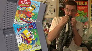 The Simpsons  Angry Video Game Nerd AVGN [upl. by Eikcuhc]