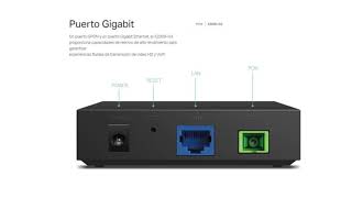 ONU GPON Sc Apc Gigabit Tp Link 9v 0 6A compatible con diferentes marcas y modelos de OLT [upl. by Occer]