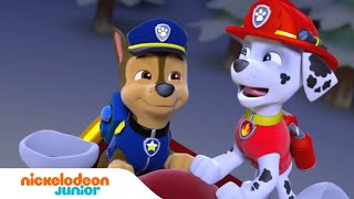 Paw Patrol  La Pat Patrouille  La Pat Patrouille répare le traîneau du Père Noël   Nick Jr [upl. by Cadell]