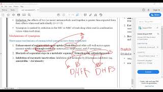 LECTURE ONE PART TWO ANTIMICROBIAL pharmacology online [upl. by Willa]