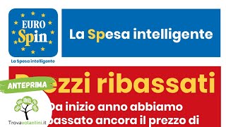 Nuovo Volantino Eurospin Prezzi Ribassati 2024 [upl. by Bettina]