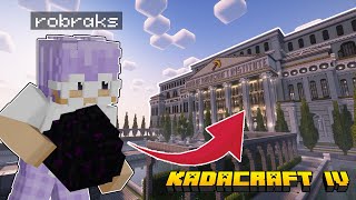 I Built the Biggest Bank in Survival Minecraft  KADACRAFT 4 EP40 [upl. by Asirrom]