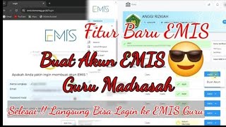 CARA MUDAH BUAT AKUN GURU DAN LANGSUNG BISA LOGIN KE EMIS2024 [upl. by Erehc]