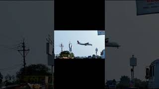 Aircraft landing at Jagdalpur Airport ।। Alliance Air plane landing ।। जगदलपुर एयरपोर्ट [upl. by Ellek]