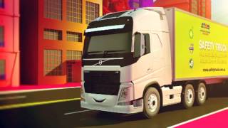 Safety Truck  dont overtake turning vehicles [upl. by Dry664]