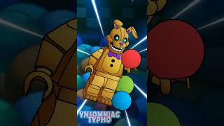 LEGO FNAF Into The Pit Part 1  Ynsomniac Typho  Five Nights at Freddys shorts [upl. by Yednarb]