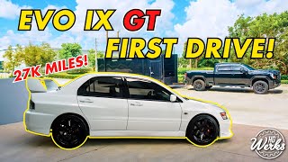 FIRST DRIVE in Jays Wicked White Evo 9 MR Grand Touring Edition [upl. by Enerahs]