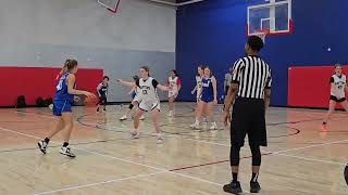 Jada Perez 32 2028 8th Grade Sparks Grapevine Rec League Basketball Game vs Raptors 472022 [upl. by Sivram403]