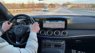 2018 MercedesBenz E400 4Matic Wagon  Test Drive Video [upl. by Schweitzer]