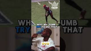 Deion Sanders funny moment with Ochocinco and Brandon Marshall nfl football funny shorts [upl. by Aihsatsan680]