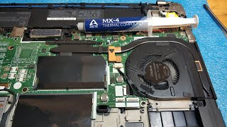 Lenovo T470  Thermal paste Replace very detailed procedure [upl. by Martica]