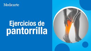 Ejercicios para pantorilla  Fisioterapia Medicarte [upl. by Eisset169]