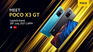 POCO X3 GT  Online Launch [upl. by Nelluc]