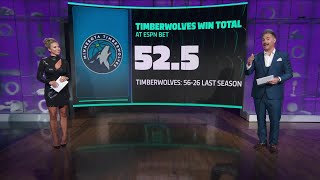 NBA WIN TOTALS BETTING GUIDE 🤑 Joe Fortenbaugh amp ErinKateDolan discuss 👀  ESPN BET Live [upl. by Koziara115]