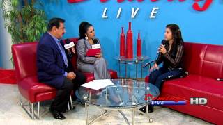 Ilyssa Saenz on Domingo Live 9302012 [upl. by Riem321]