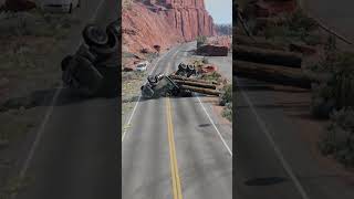 Realistic Highway Car Crashes 234 [upl. by Atikihc561]