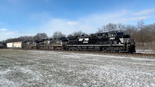 NS Dayton DistrictNS 178 EB  CP 193 W Enon Ohio 1142024 [upl. by Vaclav574]