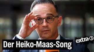 Song Danke für nichts Heiko Maas  extra 3  NDR [upl. by Asiruam]