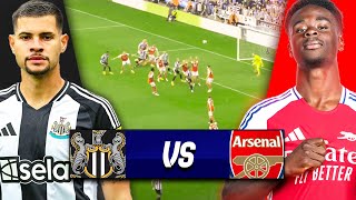 NEWCASTLE 10 ARSENAL REACTION  Premier League Stream [upl. by Kraft]