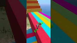 GTA 5 Epic Ragdolls  SpiderMan JumpsFails ep 620 [upl. by Nyret]