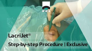 LacriJet®  Preloaded amp SelfRetaining Monocanalicular Nasolacrimal Intubation  Surgical Procedure [upl. by Dre]