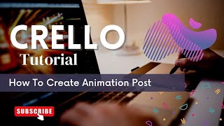 How To Create Animation Posts Using Crello – Video Wikki [upl. by Kistner]