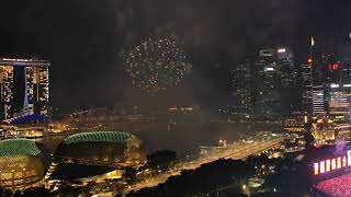 Fireworks at Marina Bay and Padang 2024 [upl. by Daphene]