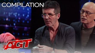 Judges GOT TALENT  Incredible Auditions on AGT  Americas Got Talent 2021 [upl. by Nelad411]