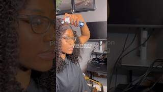 I Tried Installing a Kinky Curly Lace Frontal Wig how’d i do [upl. by Morie427]