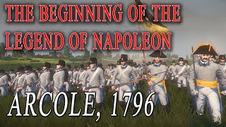 The beginning of the LEGEND of NAPOLEON 🔥 BATTLE of ARCOLE 1796 🔥 TOTAL WAR NAPOLEON [upl. by Larrisa]