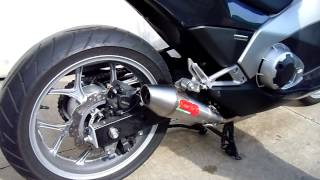 HONDA INTEGRA E NC 7000 S CROSSTOURER SCARICO EXHAUST GPR POWERCROSS [upl. by Zampino]